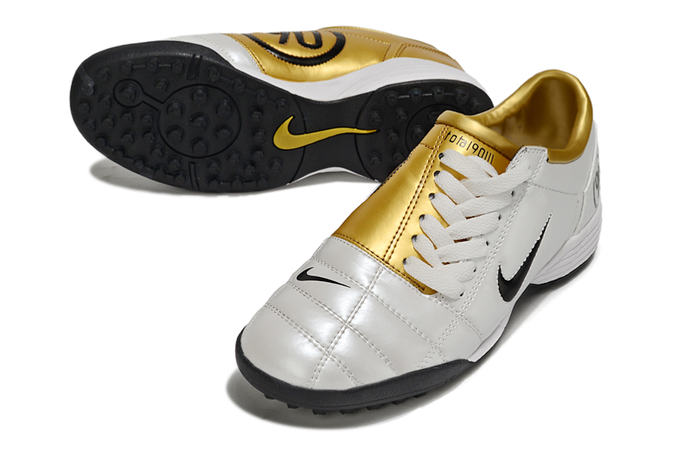 Nike Total 90 (T90) Laser SE FG/MG Football Soccer Boots Cleats BLU-BRN-WHT
