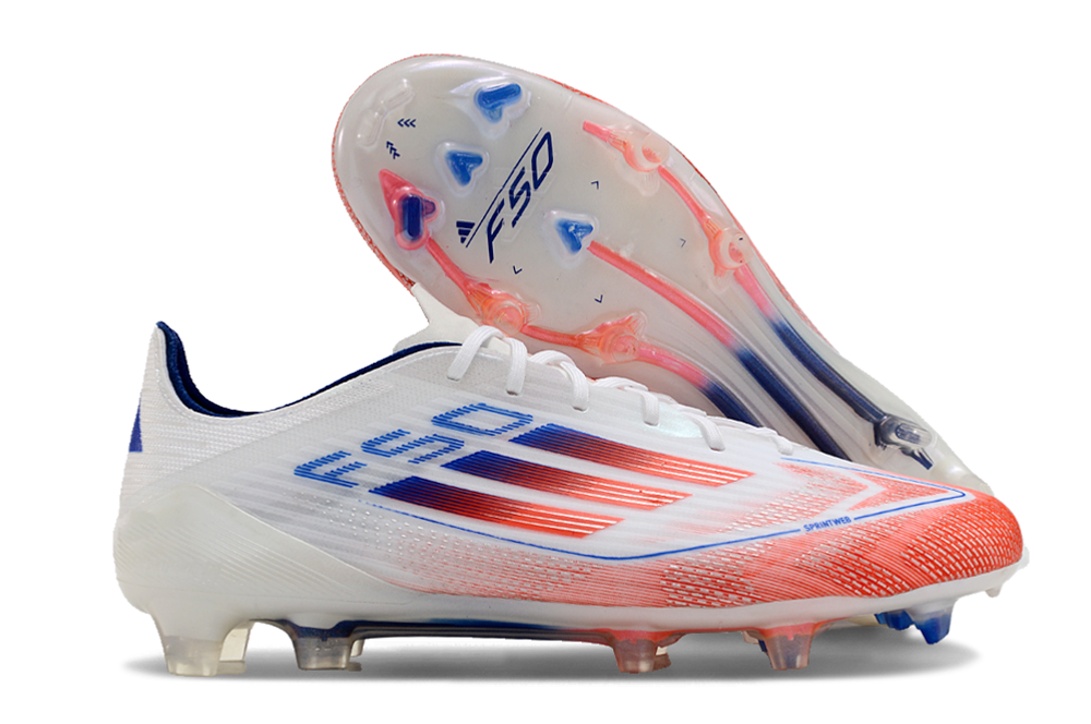 adidas F50 Elite FG Soccer Football Shoes Cleats RED-BLK