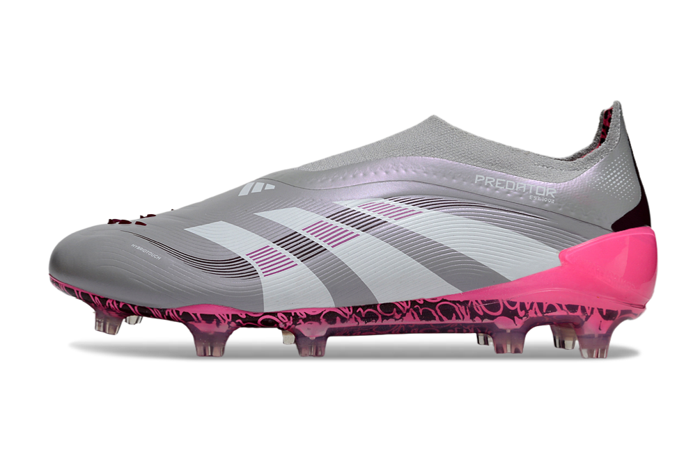 adidas Predator 24 Elite Laceless FG  Soccer Boots Cleats Shoes GRN-BLK
