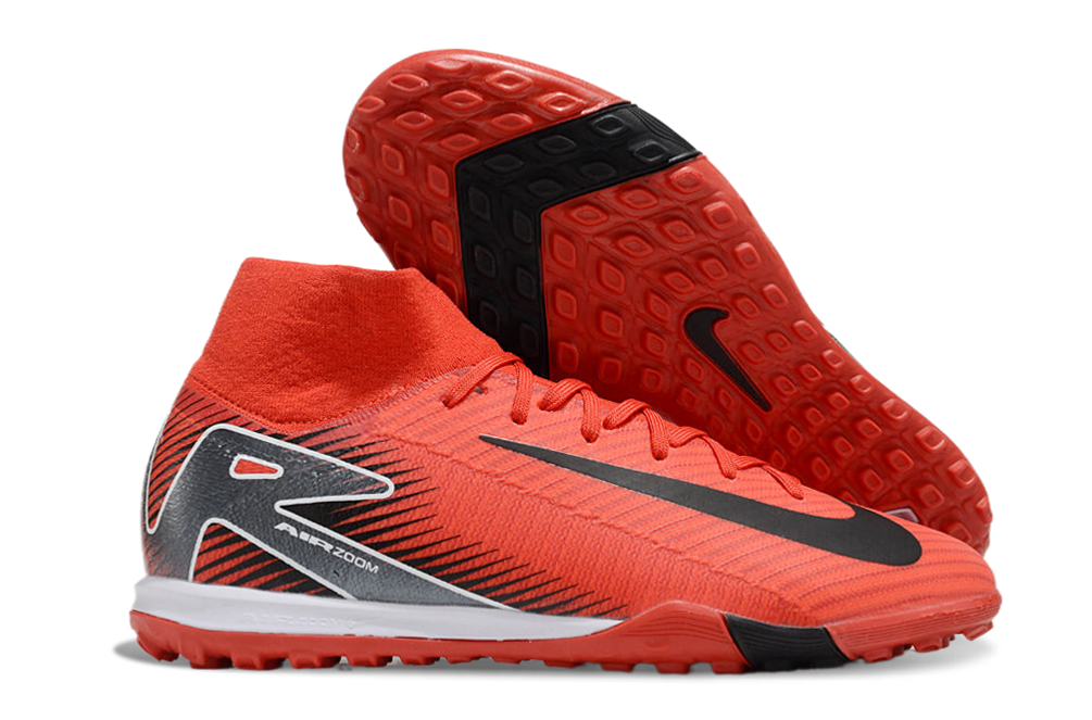 Nike Air Zoom Mercurial Superfly 10 Elite TF Football Soccer Cleats Boots - Ultimate Speed & Precision  GRN