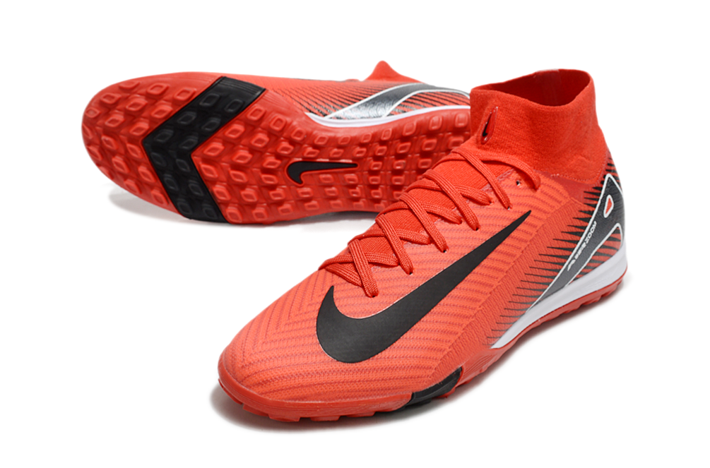 Nike Air Zoom Mercurial Superfly 10 Elite TF Football Soccer Cleats Boots - Ultimate Speed & Precision  GRN