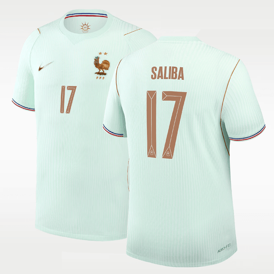William Saliba France 2026 World Cup Away Jersey - Stadium Replica - Final Third Kit