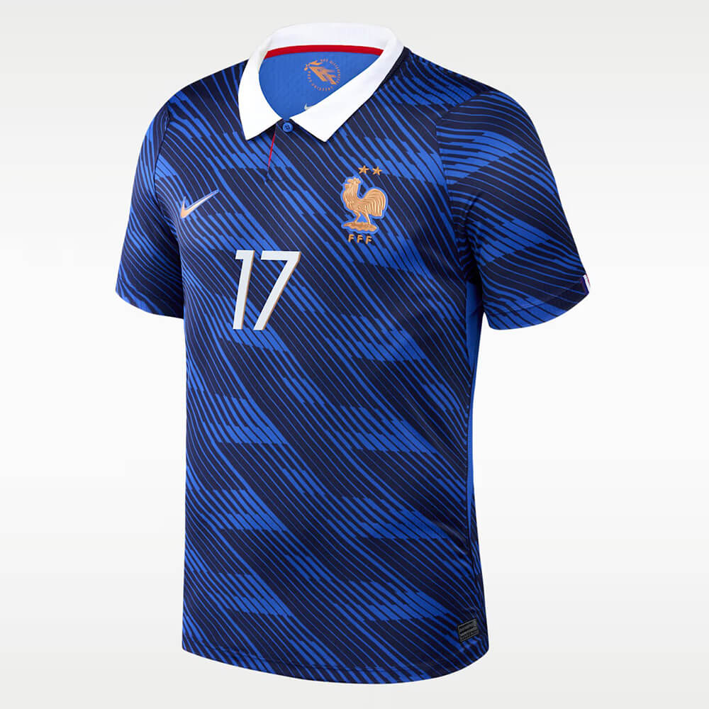 William Saliba France 2026 World Cup Home Jersey - Stadium Replica - Final Third Kit