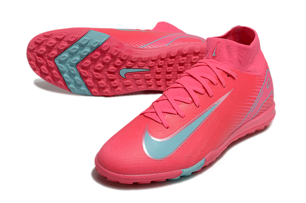 Nike Air Zoom Mercurial Superfly 10 Elite TF Football Soccer Cleats Boots - Ultimate Speed & Precision  RED