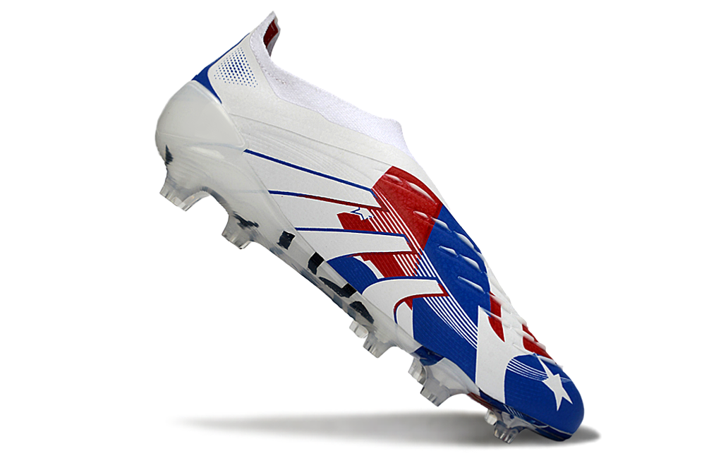 adidas Predator 24 Elite Laceless FG  Soccer Boots Cleats Shoes PNK-BLK