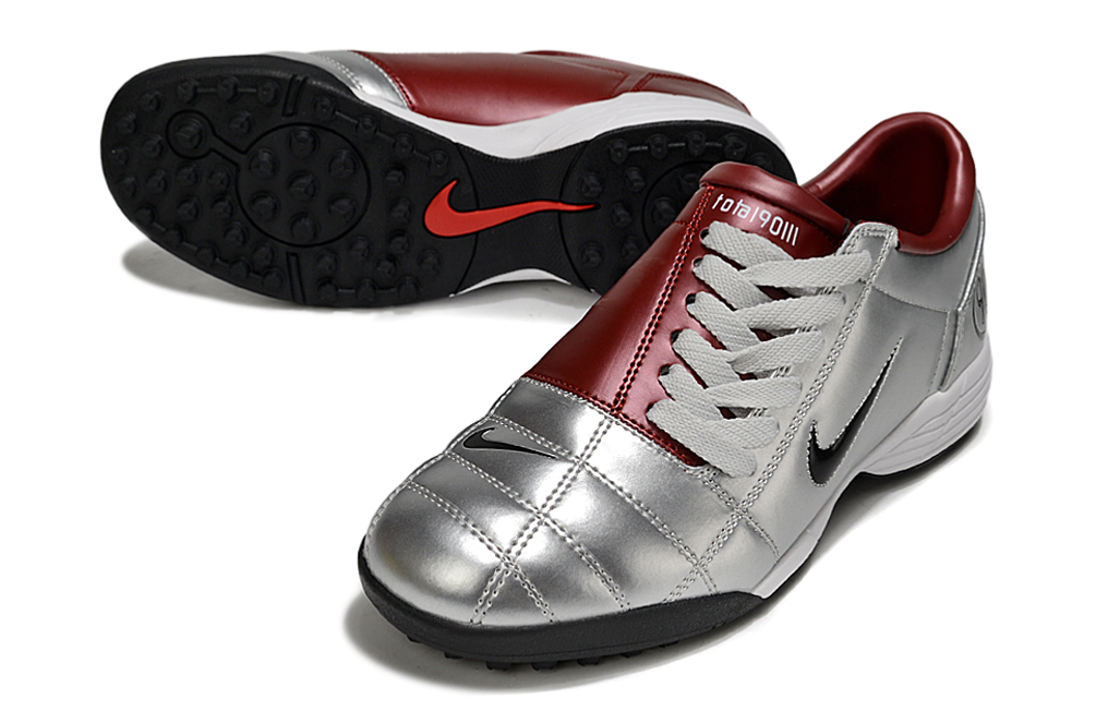 Nike Total 90 (T90) Laser SE FG/MG Football Soccer Boots Cleats GLD-SLV-BLK