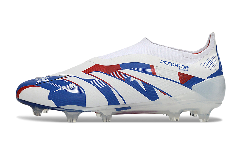 adidas Predator 24 Elite Laceless FG  Soccer Boots Cleats Shoes PNK-BLK