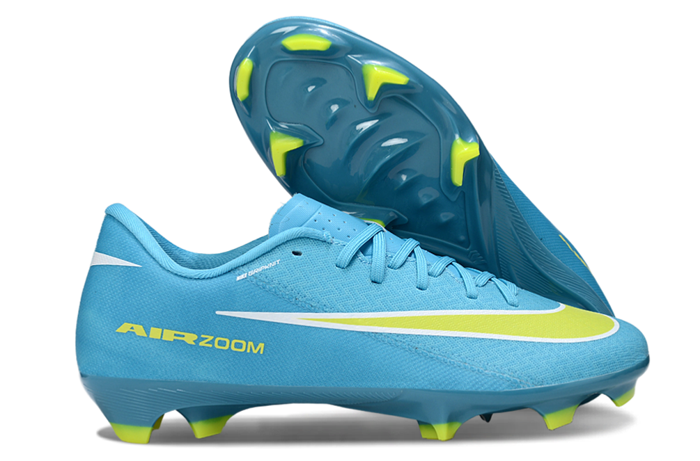 NIKE AIR ZOOM MERCURIAL VAPOR XVI ACADEMY X MBAPPE FGMG BLU-YLW