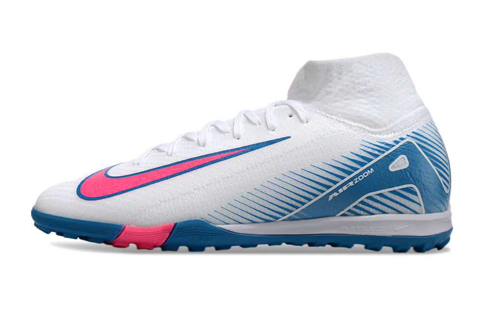 Nike Air Zoom Mercurial Superfly 10 Elite TF Football Soccer Cleats Boots - Ultimate Speed & Precision  RED