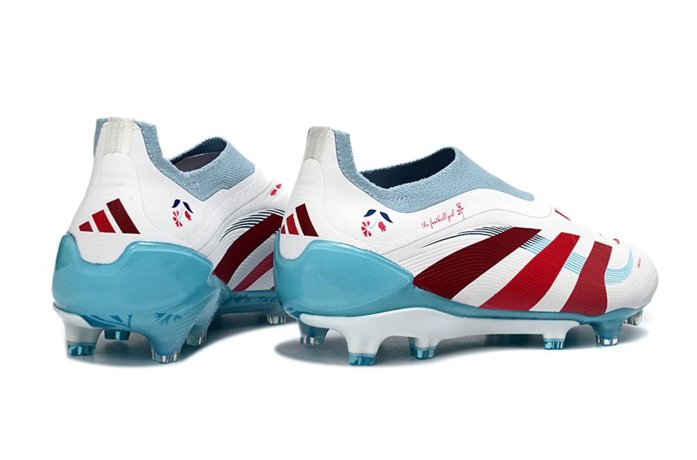 adidas Predator 24 Elite Laceless FG  Soccer Boots Cleats Shoes PNK-BLK