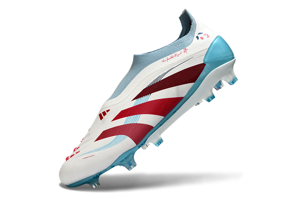 adidas Predator 24 Elite Laceless FG  Soccer Boots Cleats Shoes PNK-BLK