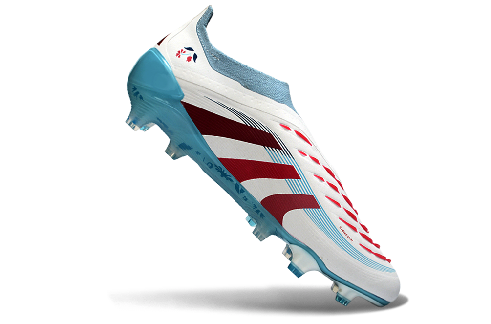 adidas Predator 24 Elite Laceless FG  Soccer Boots Cleats Shoes PNK-BLK