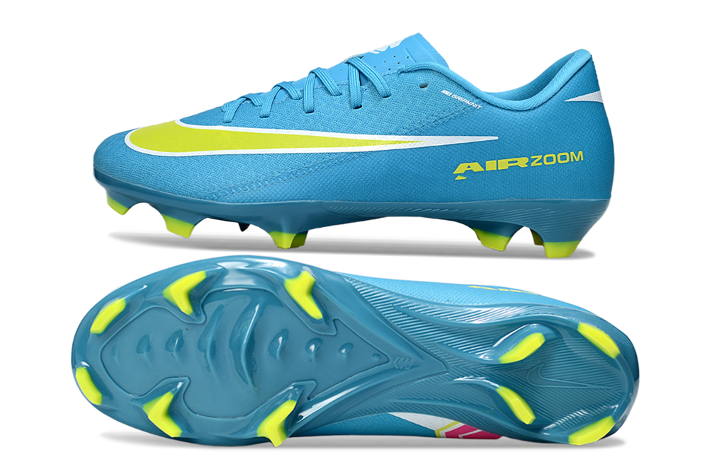 NIKE AIR ZOOM MERCURIAL VAPOR XVI ACADEMY X MBAPPE FGMG BLU-YLW
