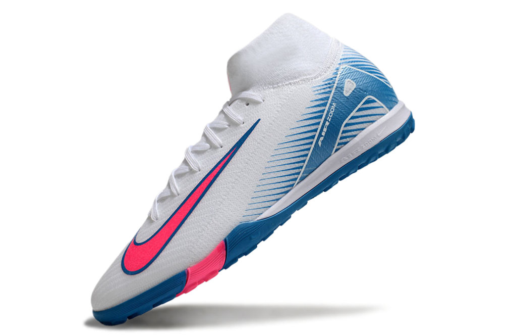 Nike Air Zoom Mercurial Superfly 10 Elite TF Football Soccer Cleats Boots - Ultimate Speed & Precision  RED