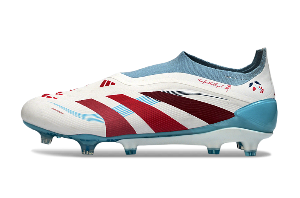 adidas Predator 24 Elite Laceless FG  Soccer Boots Cleats Shoes PNK-BLK