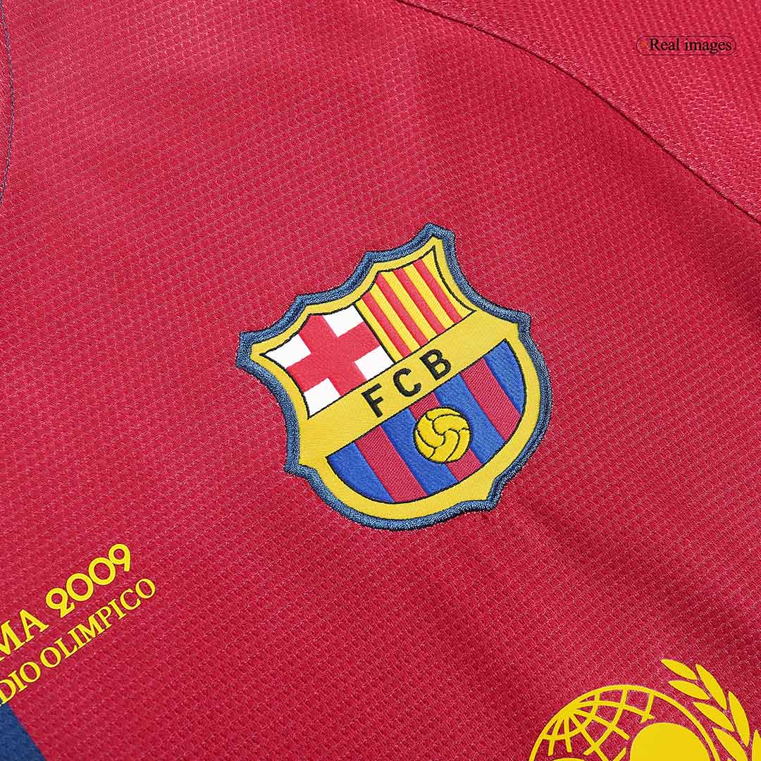 Retro Jersey A.INIESTA #8 Barcelona Retro Jersey Home Soccer Shirt 2008/09 UCL Final