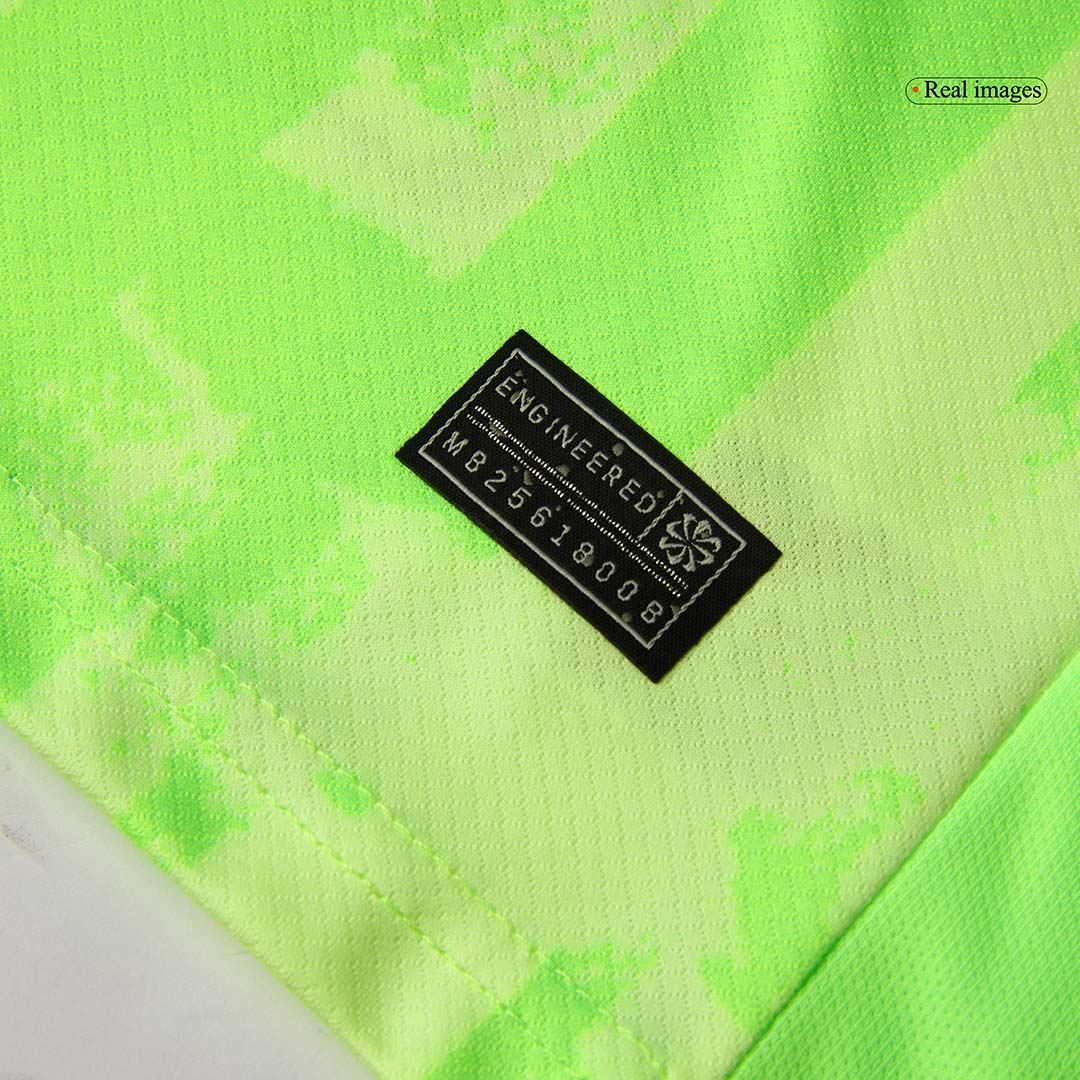 Kid's Barcelona Third Away Soccer Jersey Kit(Shirt+Shorts) 2024/25 - UCL (Spotify Logo Without Text)