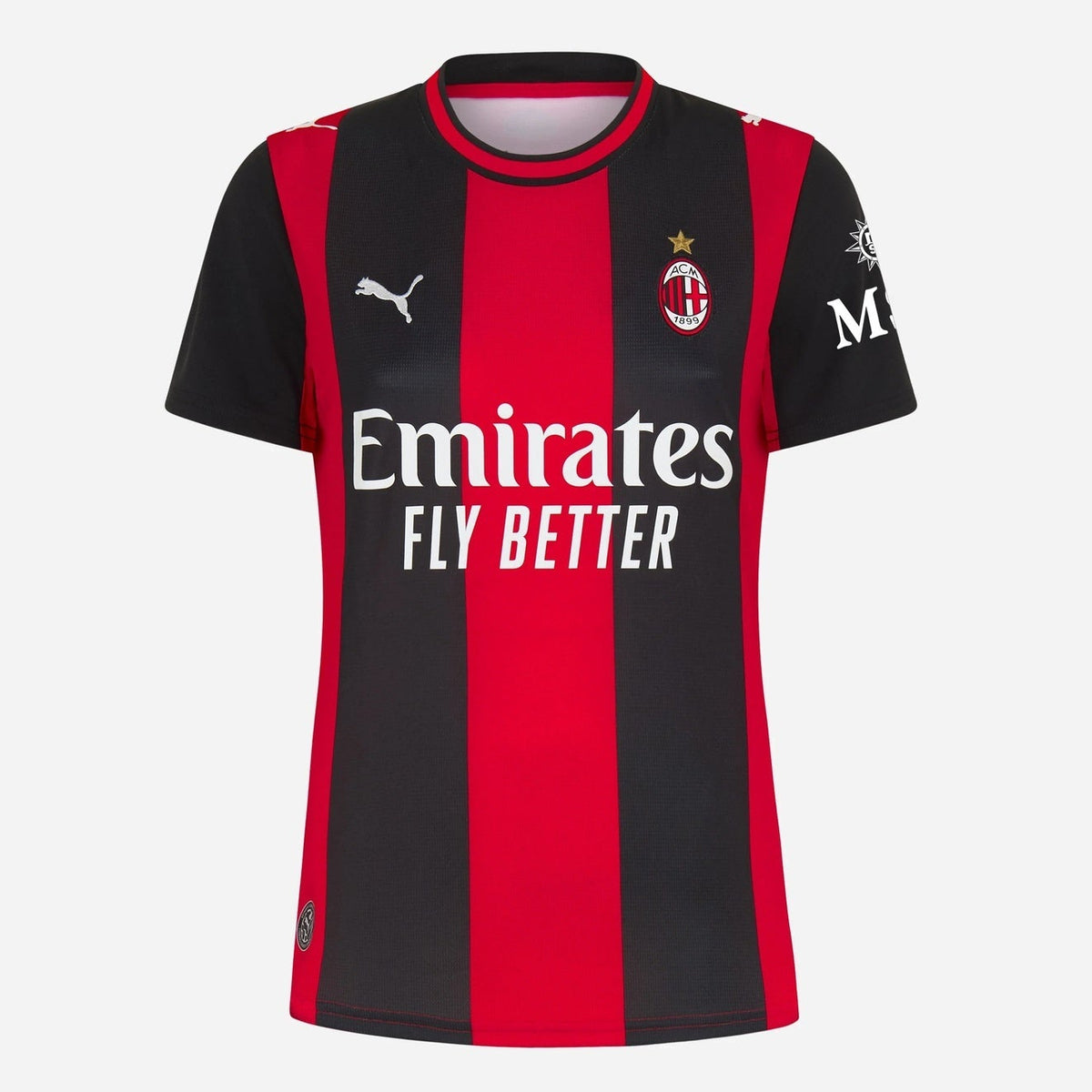AC Milan 2026/27 home soccer jersey front view