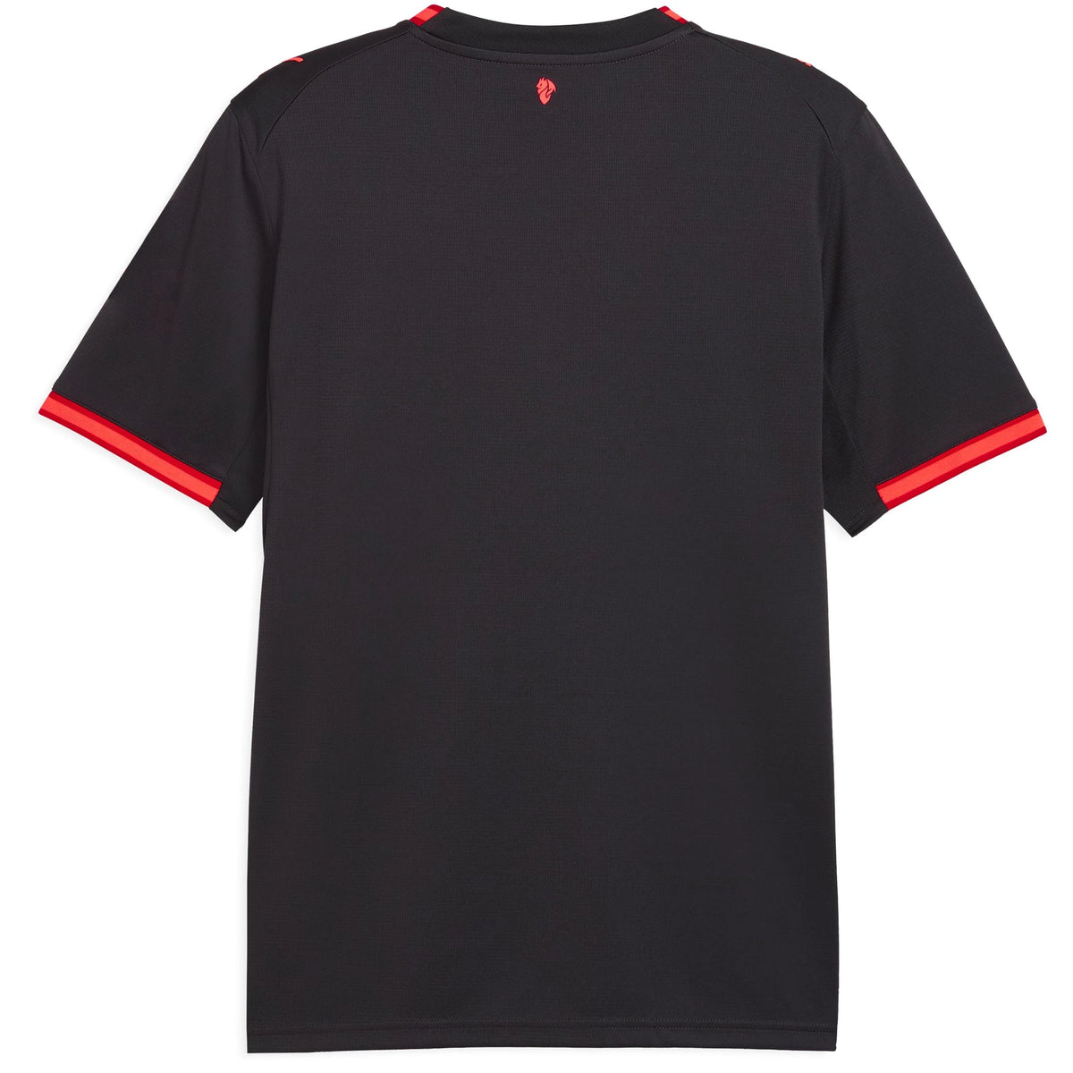 Back view of youth AC Milan 2026-2027 third gray replica football shirt by Final Third Kit