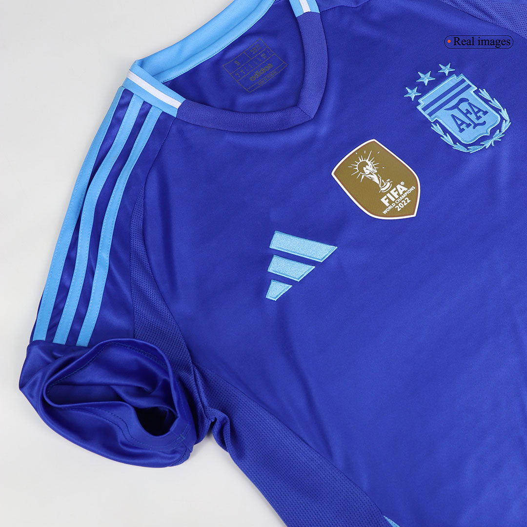 Gift-Argentina Soccer Jersey Away Custom Shirt 2024