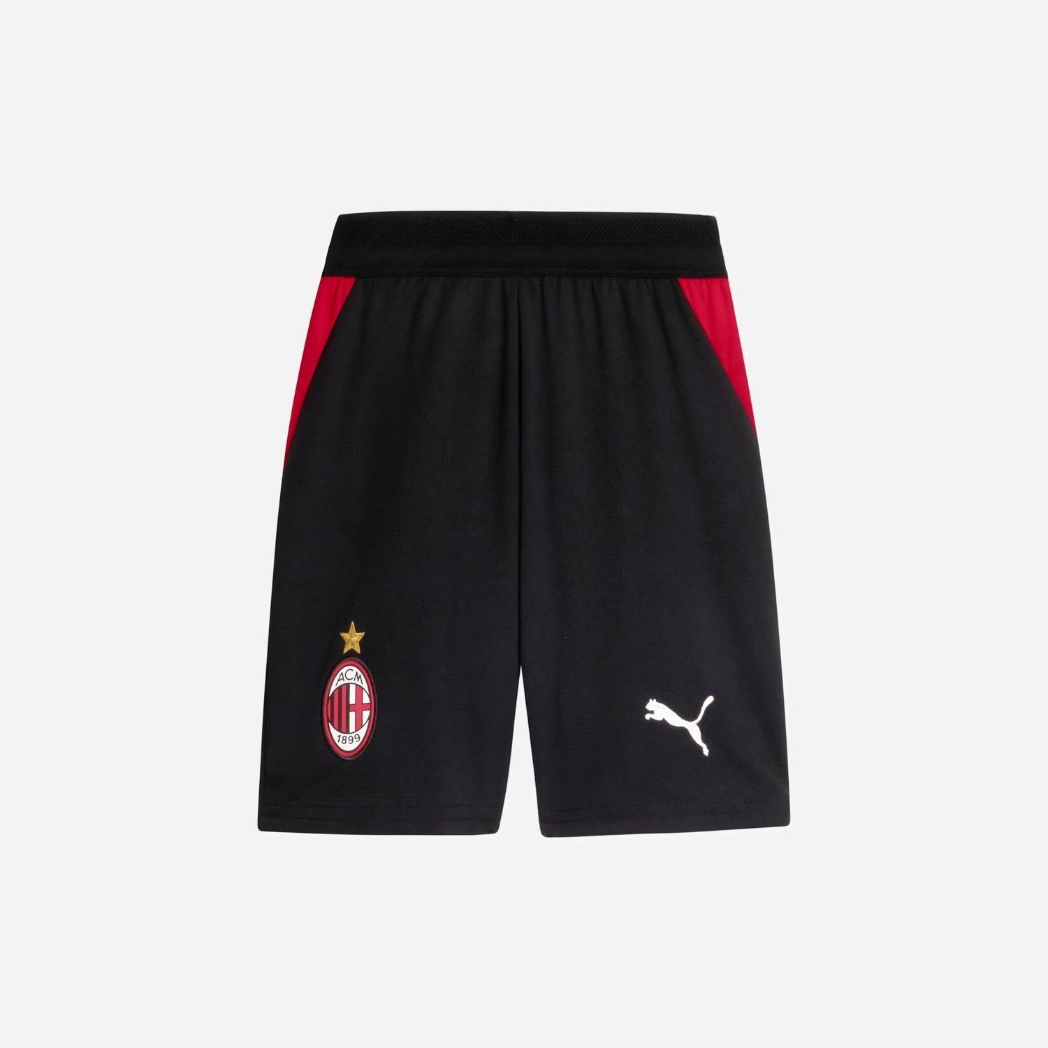 AC Milan 2026/27 home soccer kit shorts for kids