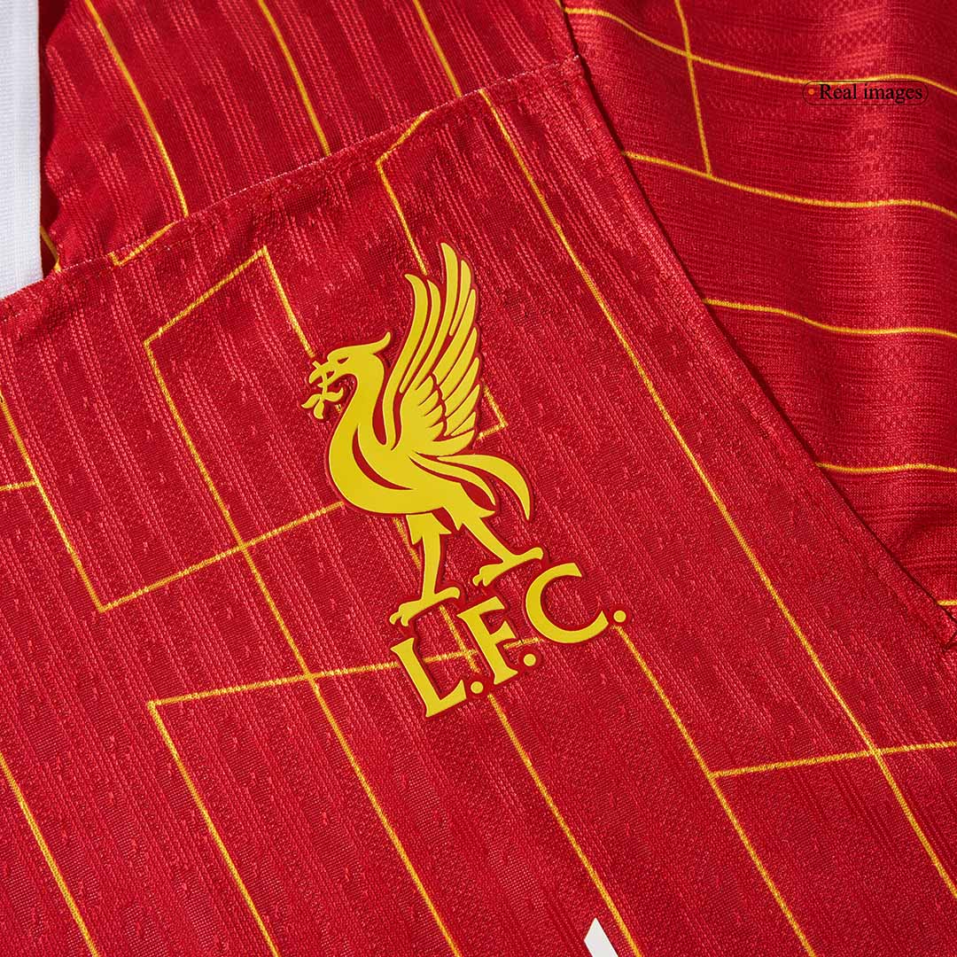 Authentic CHAMPIONS #20  Liverpool Home Soccer Jersey 2024/25 Red
