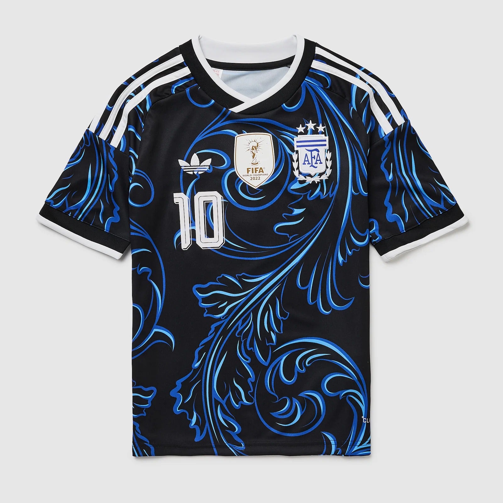 adidas Argentina Messi 10 Away Shirt 2026-2028 Kids Jersey Front View