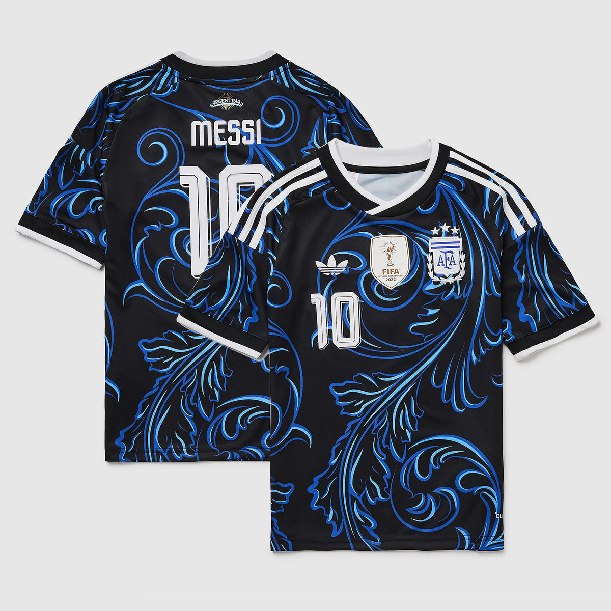 adidas Argentina Messi 10 Away Shirt 2026-2028 Kids Jersey