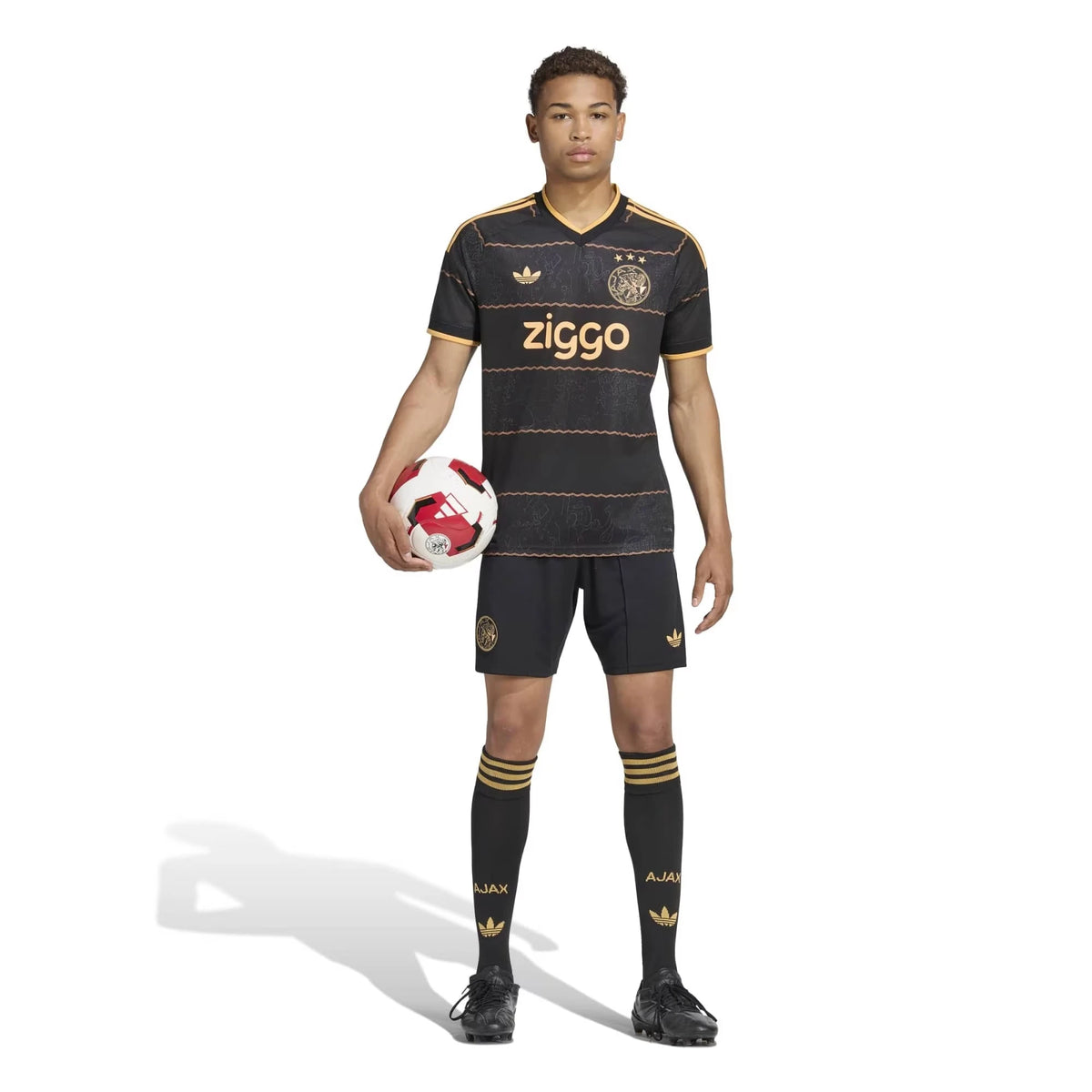 Ajax 2026/27 Away Replica Jersey - Black