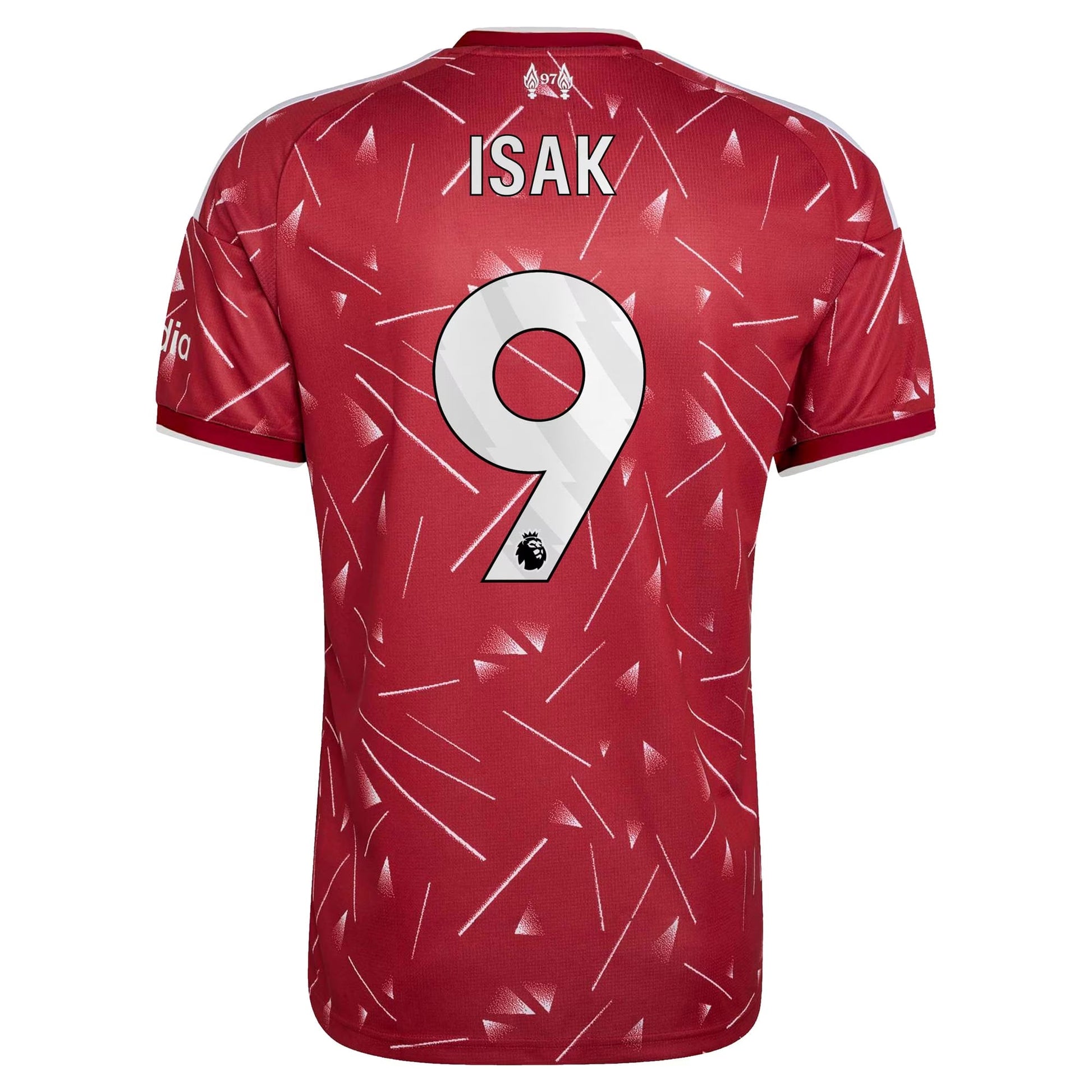Liverpool 2026/27 Home Stadium Replica Jersey - Isak #9 back view
