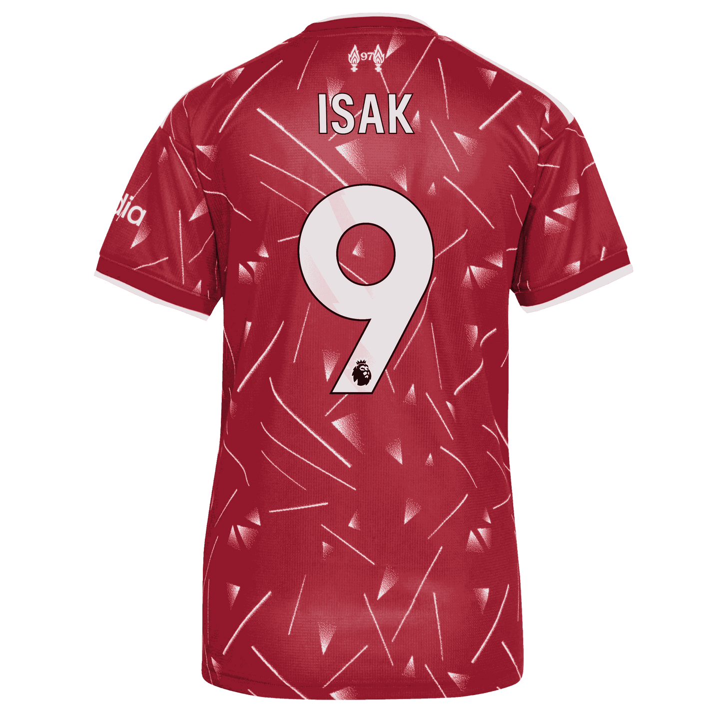Liverpool 2026/27 Home Women's Stadium Replica Jersey - Isak #9 back view