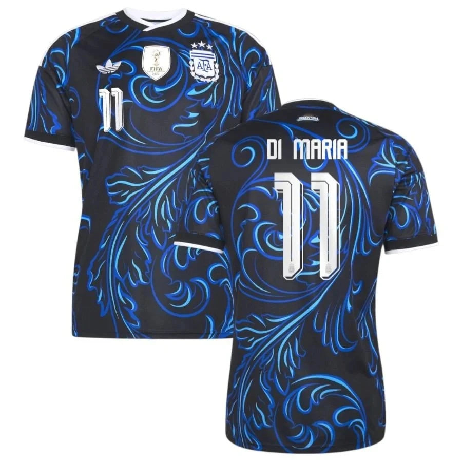 Argentina 2026 World Cup Away Stadium Replica Jersey With Di Maria #11 Printing