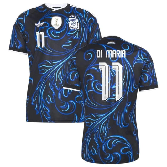 Argentina 2026 World Cup Away Stadium Replica Jersey With Di Maria #11 Printing