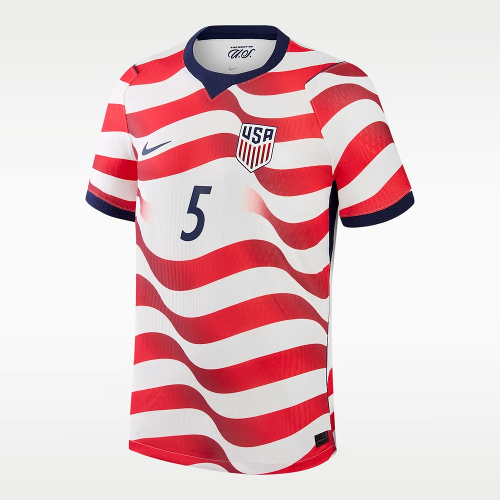 Weston McKennie USMNT 2026 World Cup Home Soccer Jersey - Stadium Replica - Final Third Kit