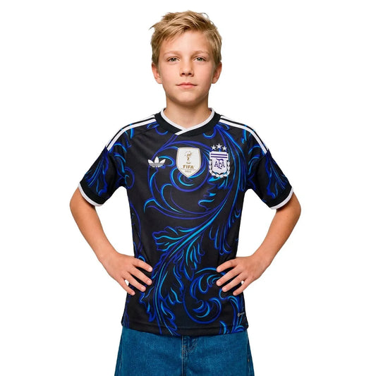 adidas Kids Argentina Away kit World Cup 2026 Jersey