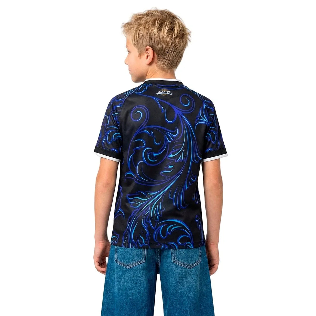 adidas Kids Argentina Away kit World Cup 2026 Jersey back view