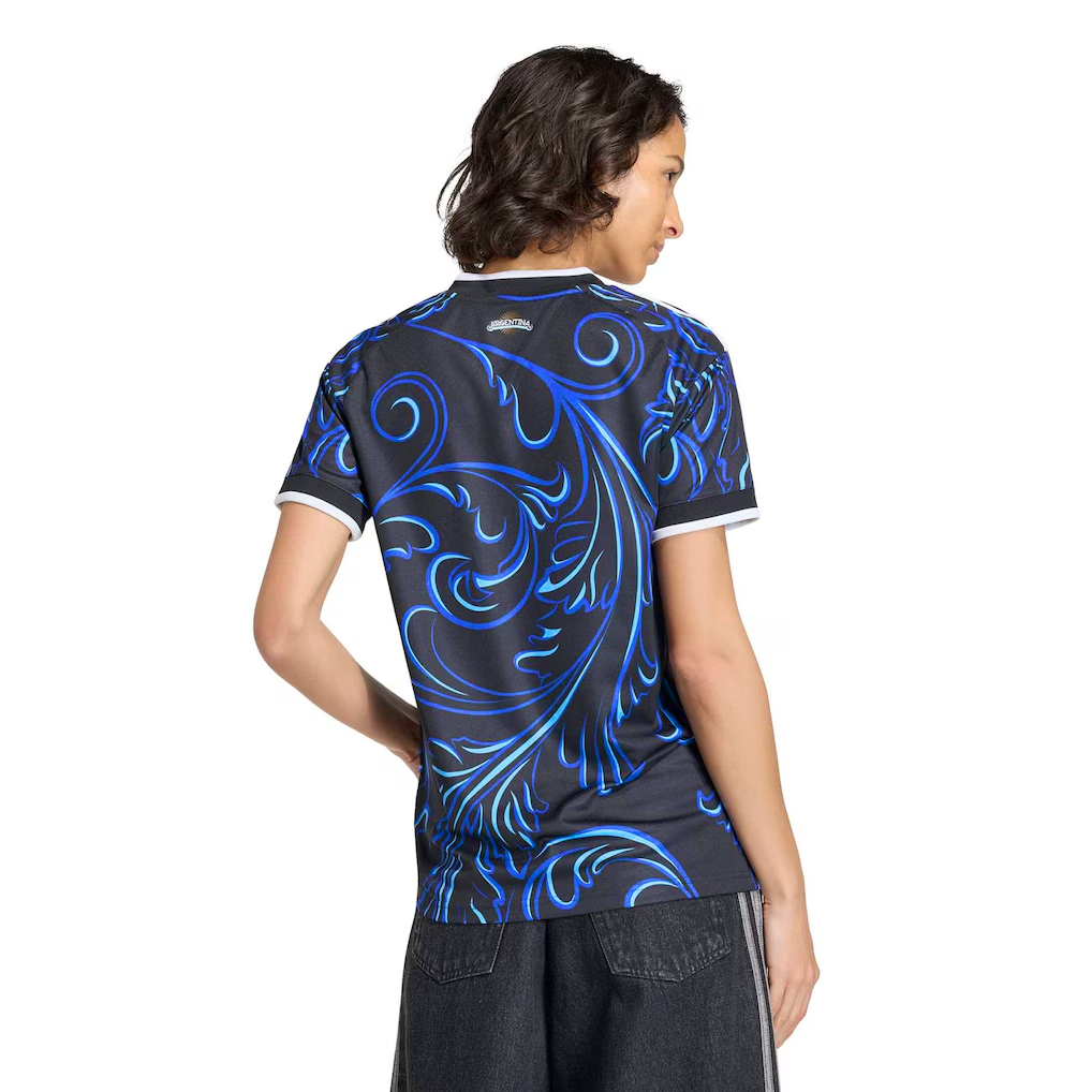 back view of Women's Argentina 2026 Away Stadium Replica Jersey