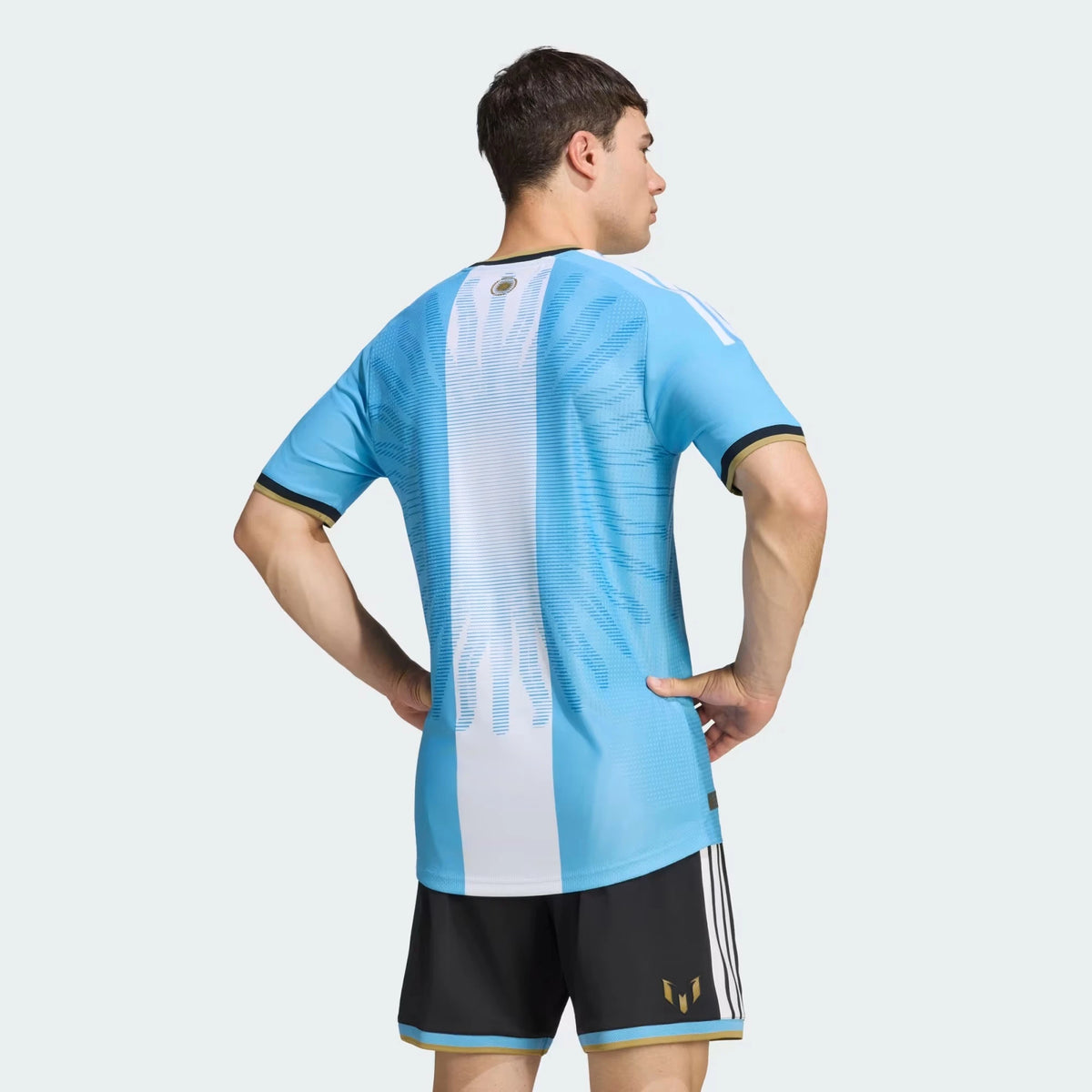 Argentina National Team AFA x Messi Authentic Jersey - Light Blue