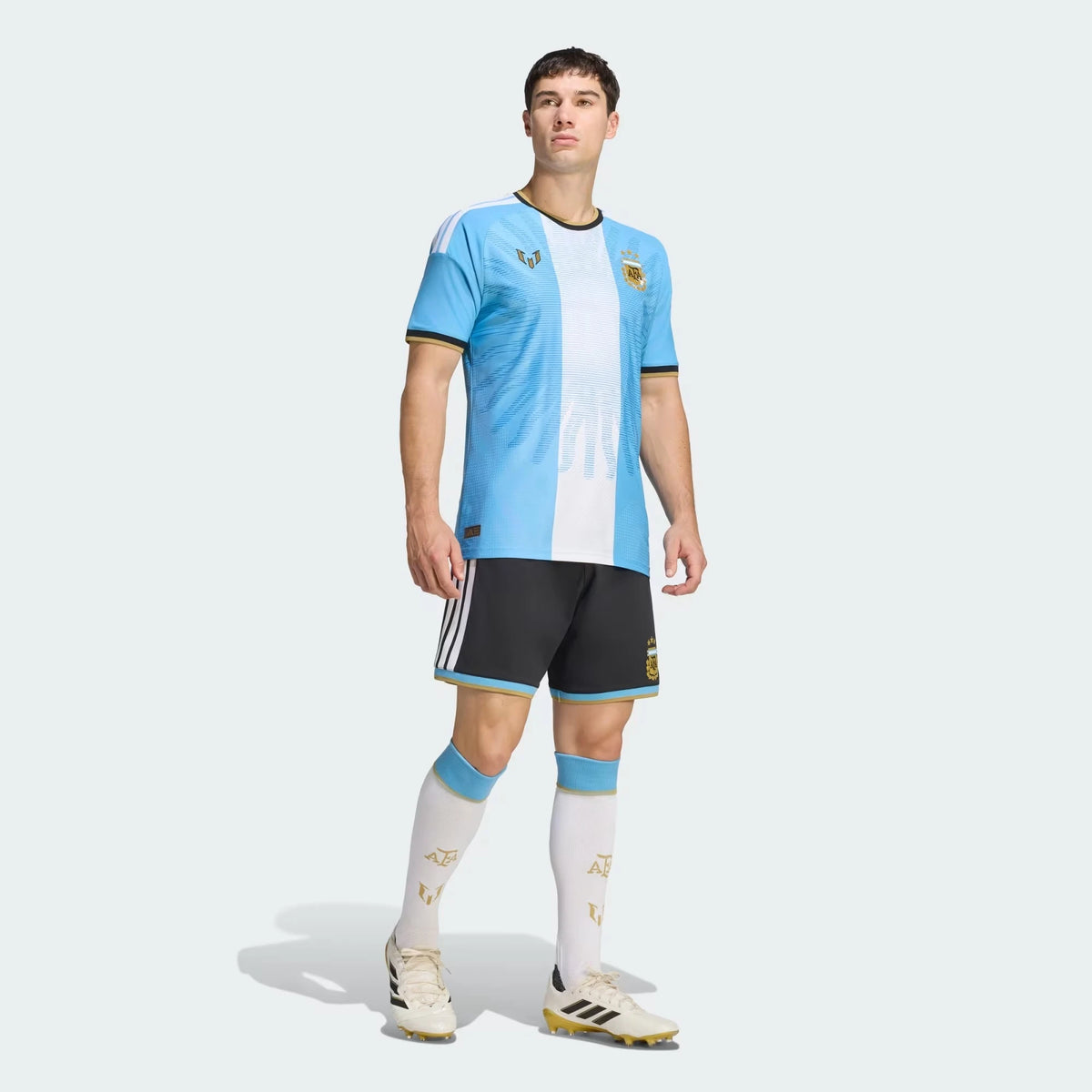 Argentina National Team AFA x Messi Authentic Jersey - Light Blue