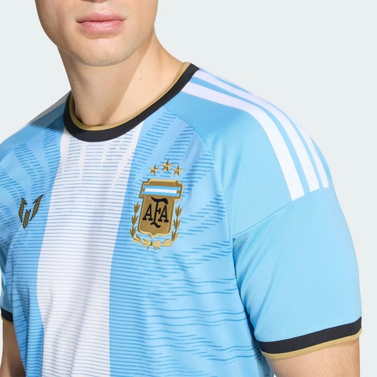 Argentina National Team AFA x Messi Replica Jersey - Light Blue