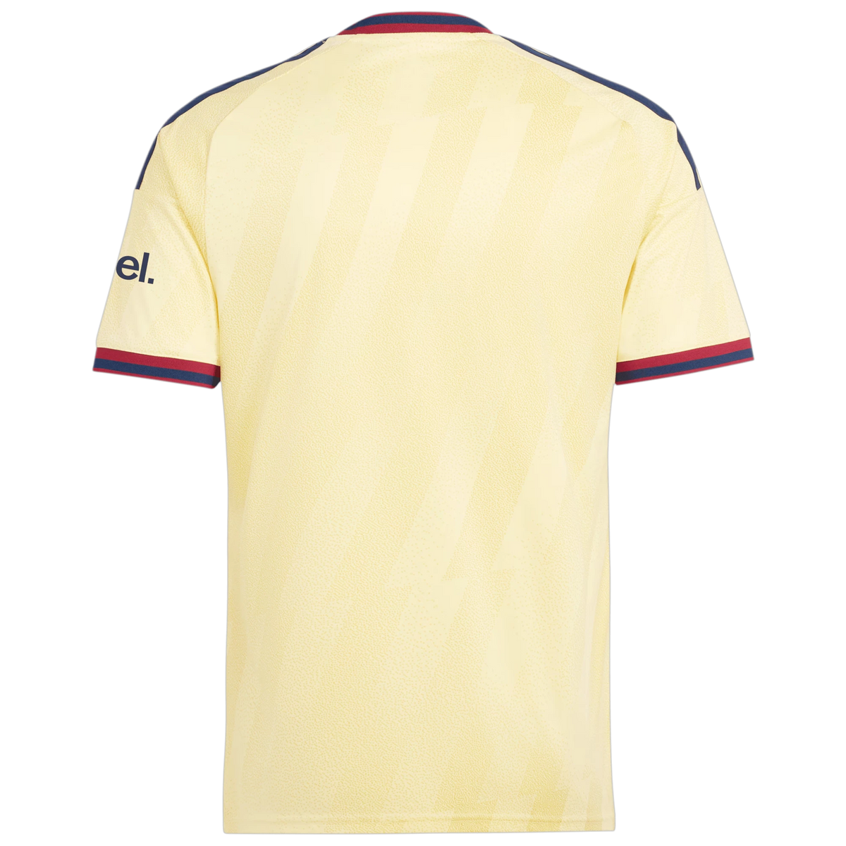 Back view of Arsenal 2026-2027 third yellow replica football shirt by Final Third Kit