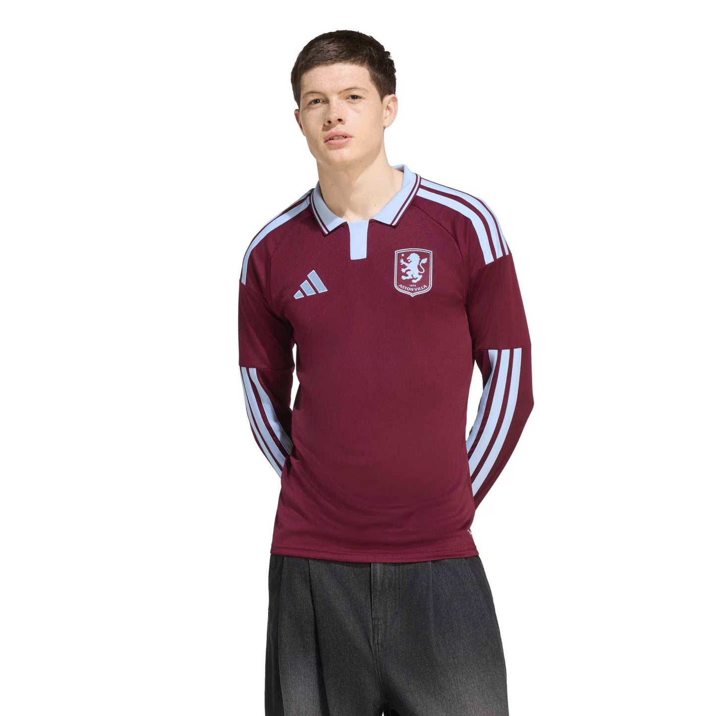 Aston Villa 2026/27 Home Stadium Replica Long Sleeve Jersey