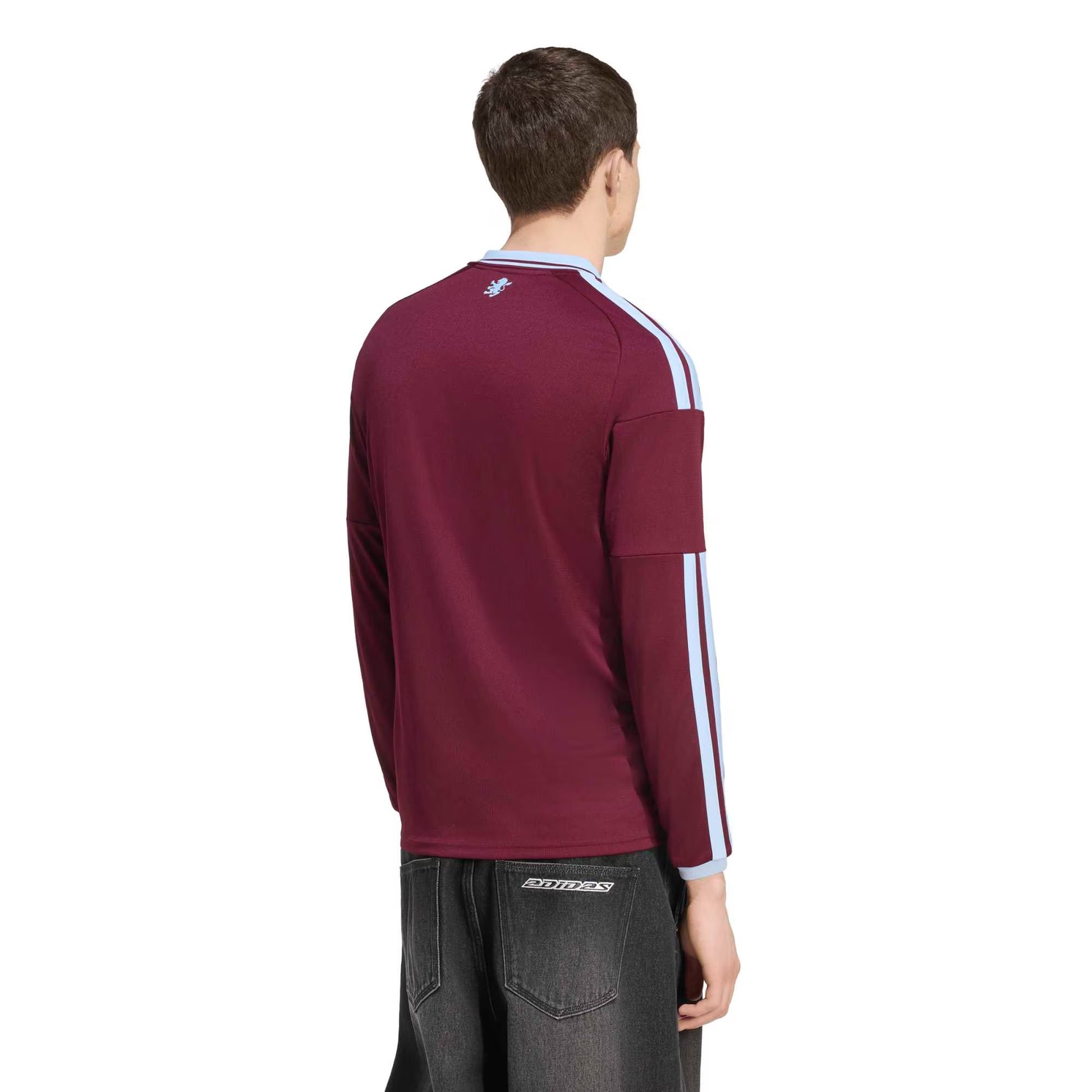 Aston Villa 2026/27 Home Stadium Replica Long Sleeve Jersey full back