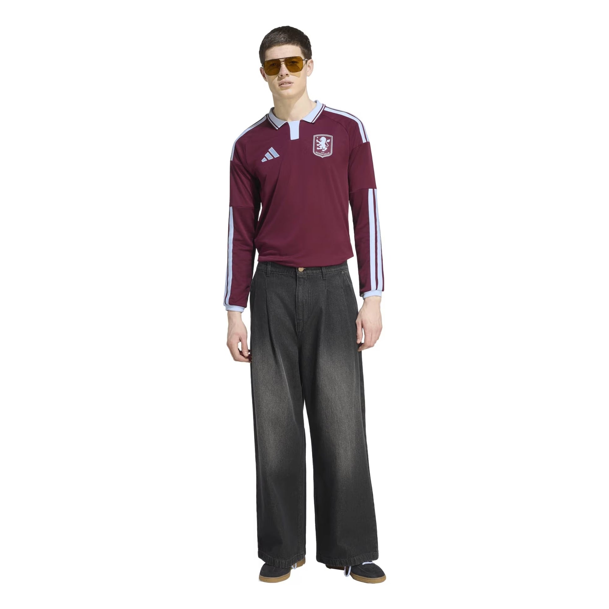 Aston Villa 2026/27 Home Stadium Replica Long Sleeve Jersey full front