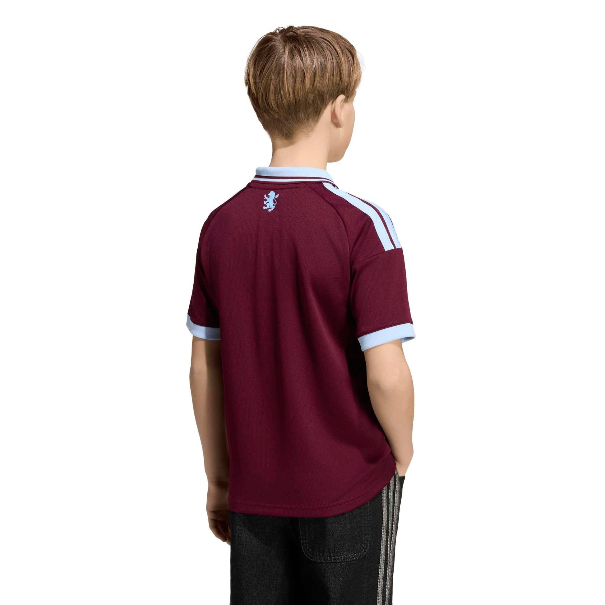 Aston Villa 2026/27 Home Stadium Replica Kids Jersey full back