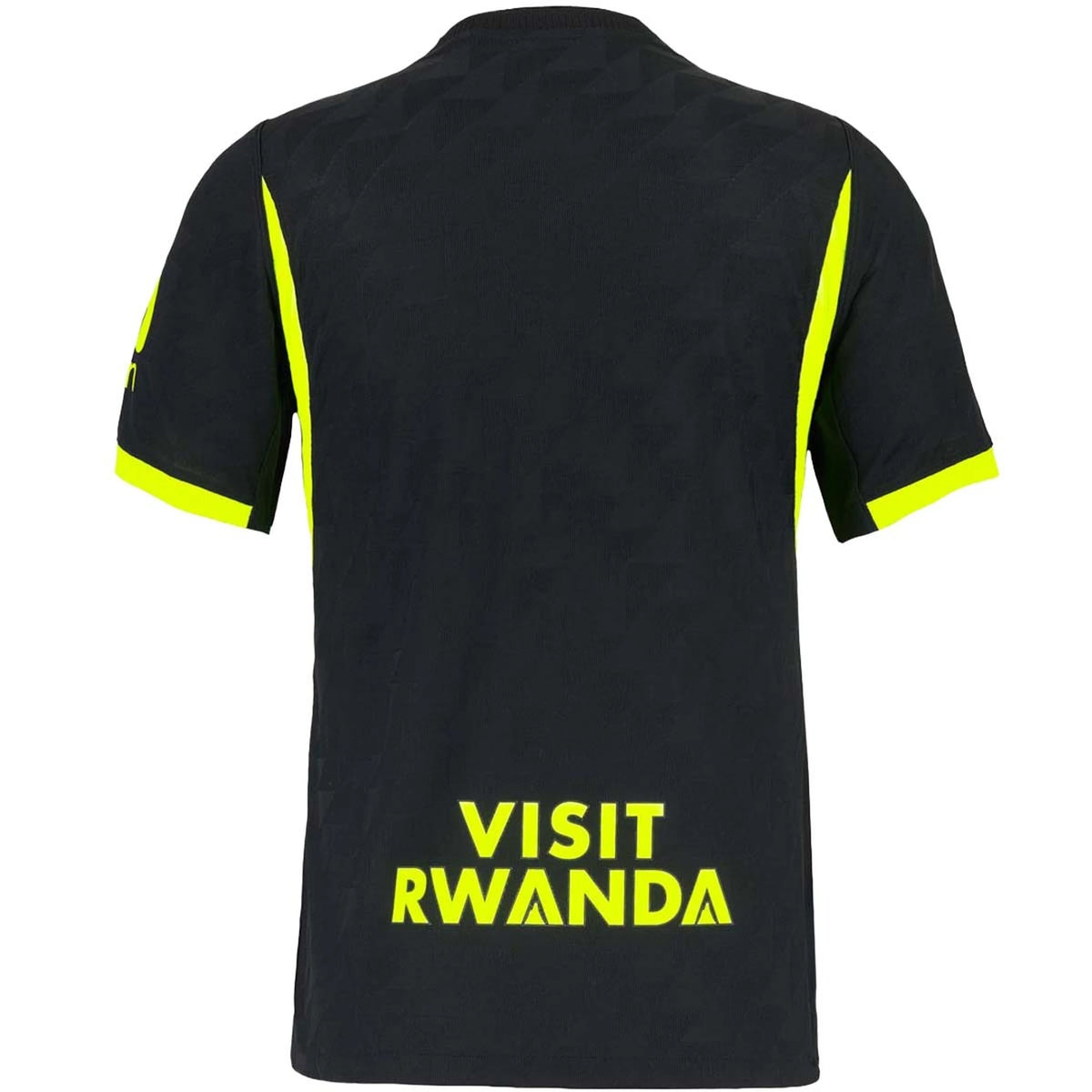 Back view of Atlético de Madrid 2026-2027 away black replica football shirt by Final Third Kit