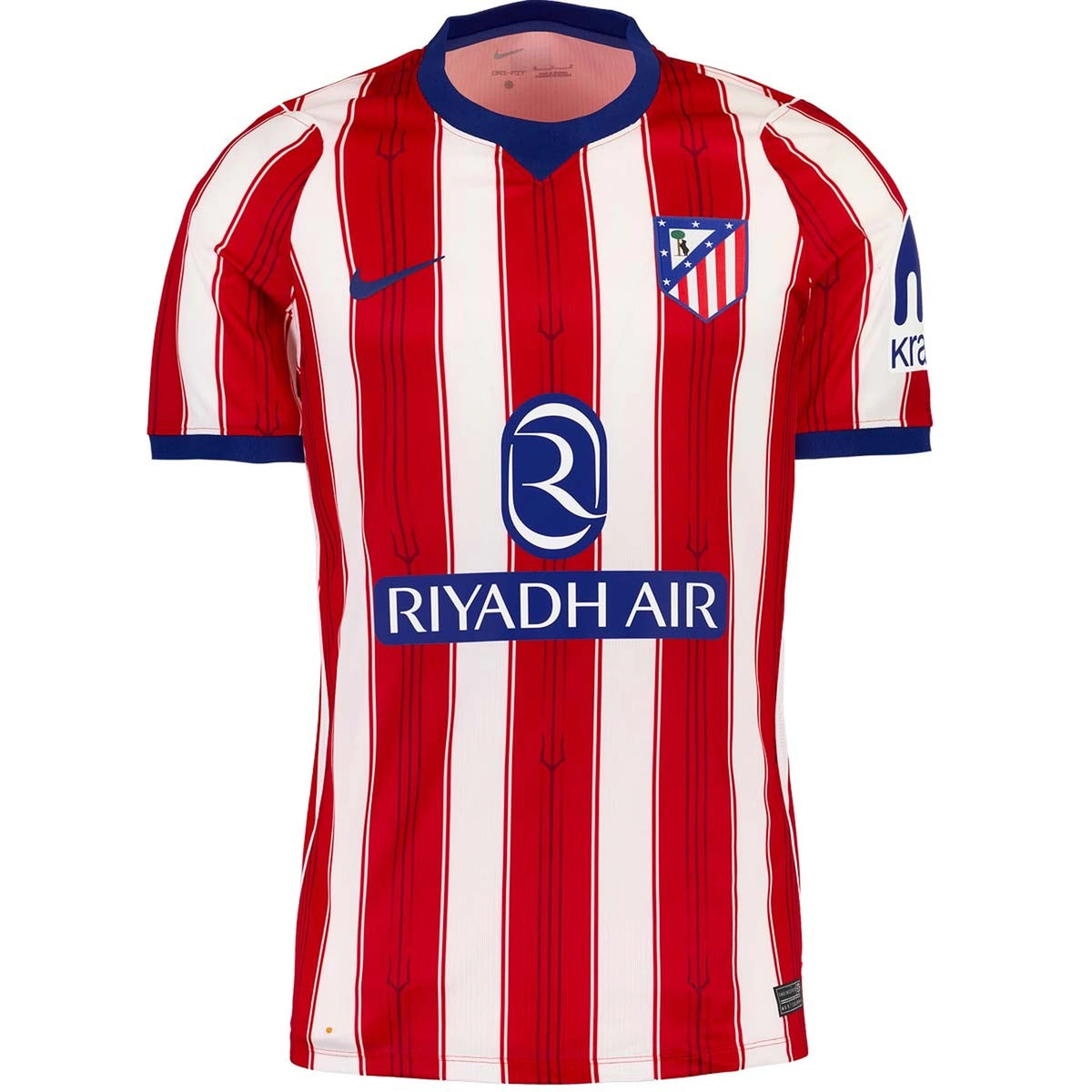 Front view of Atlético de Madrid 2026-2027 home red replica soccer jersey by Final Third Kit