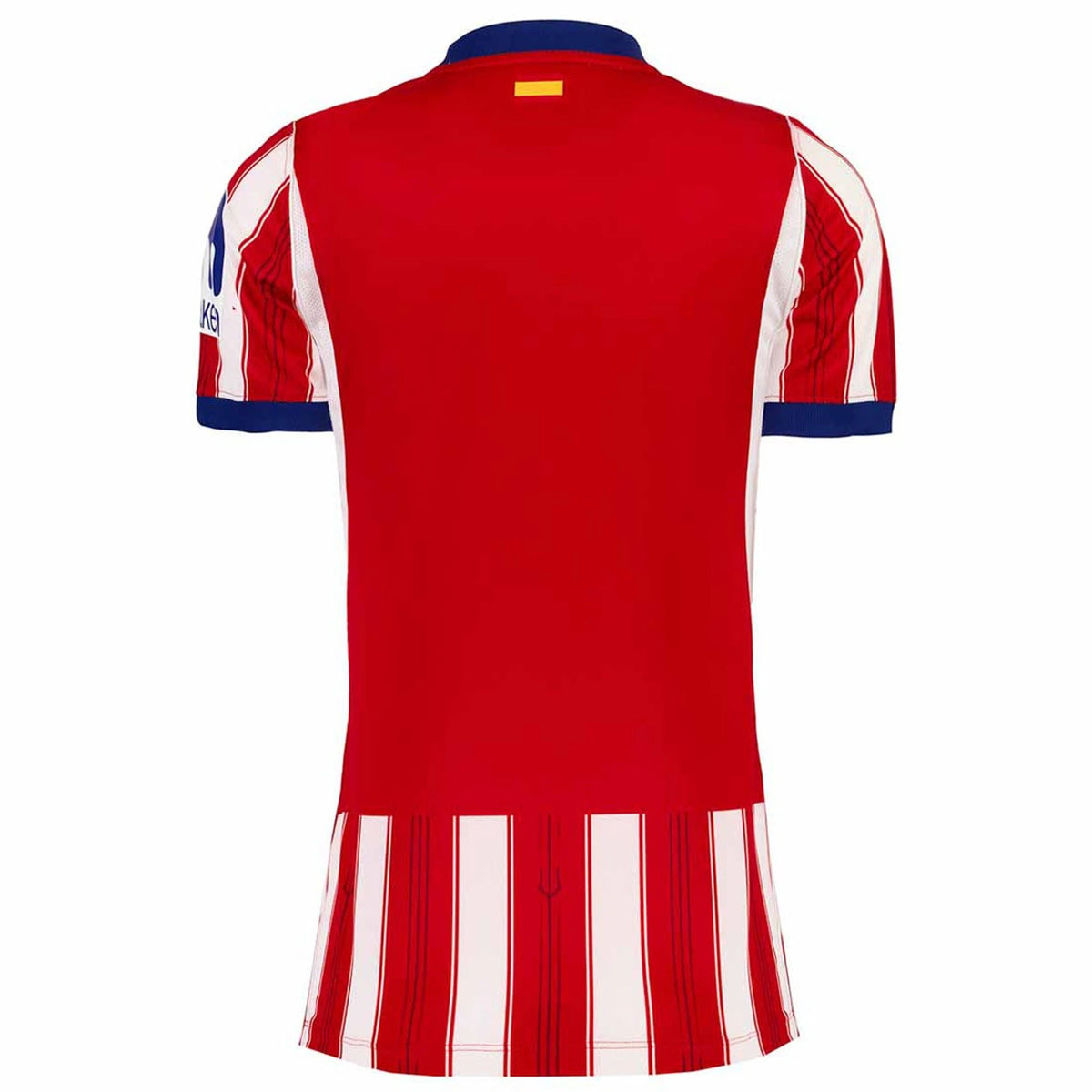 Back view of women's Atlético de Madrid 2026-2027 home red replica football shirt by Final Third Kit