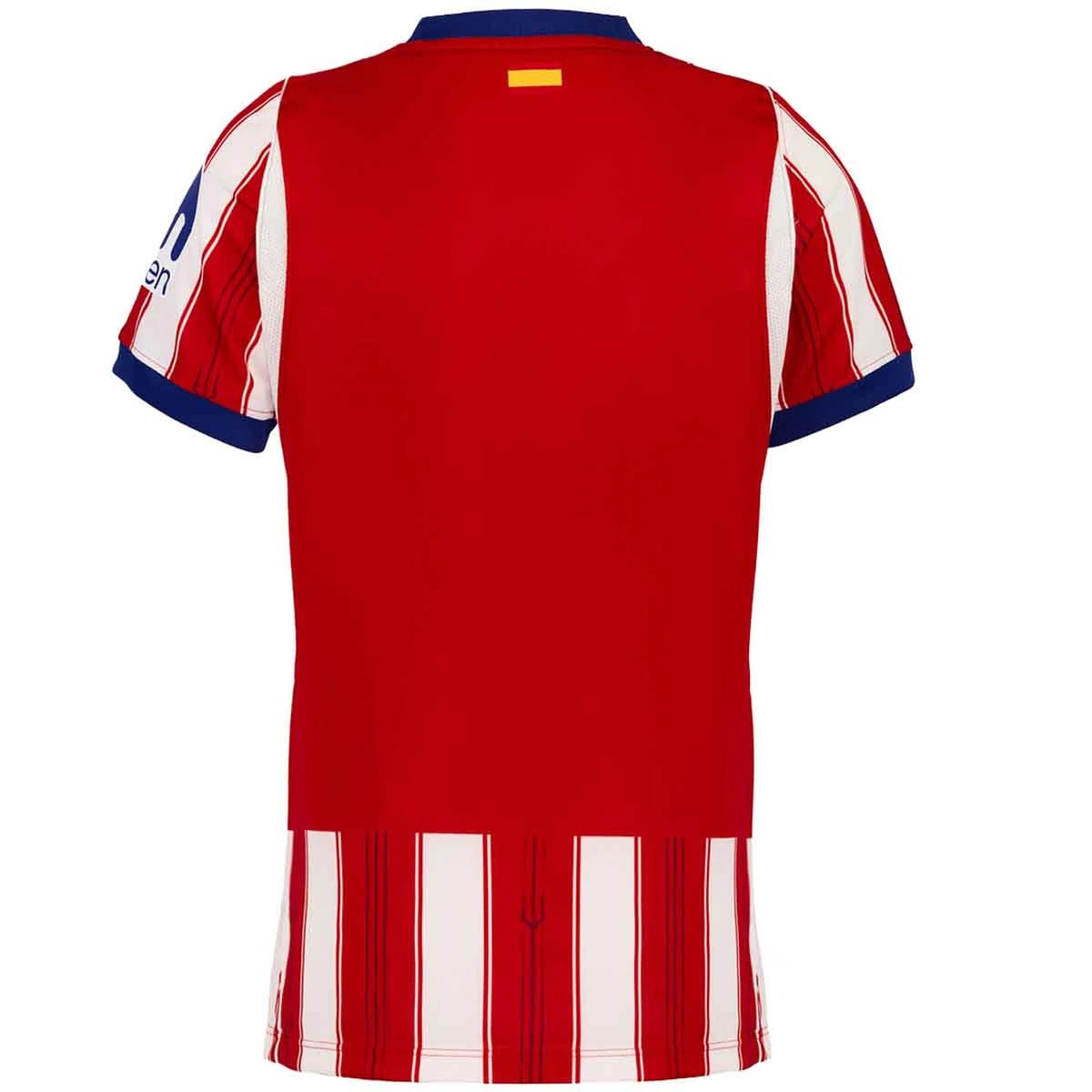 Back view of youth Atlético de Madrid 2026-2027 home red replica football shirt by Final Third Kit