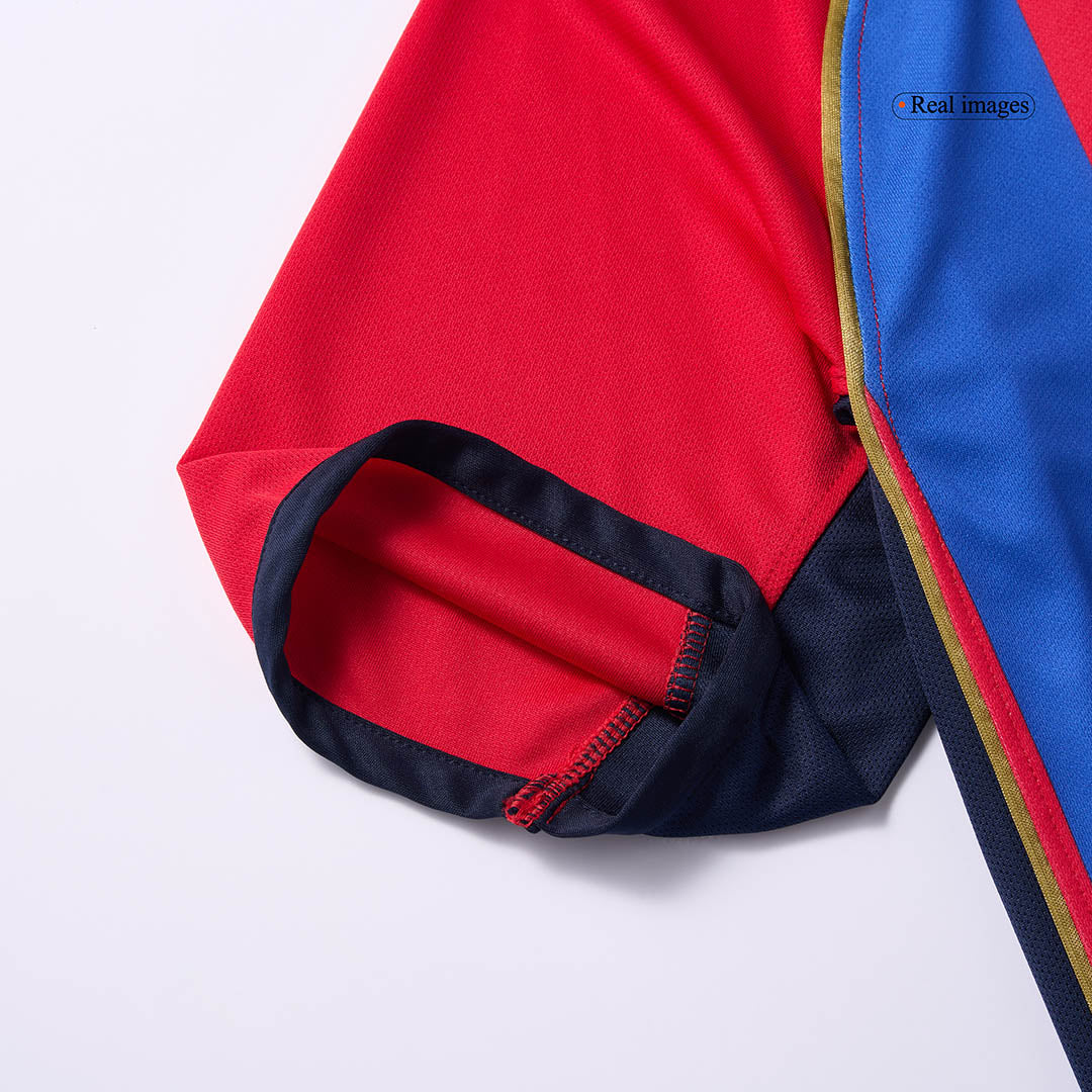 Retro Jersey RIVALDO #10 Barcelona Retro Jersey Home Soccer Shirt 2001/02